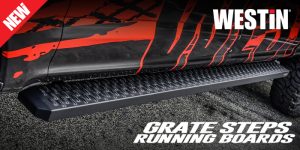 NEW! GRATE STEPS RUNNING BOARDS